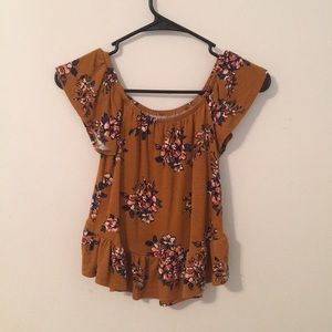 Off the shoulder top